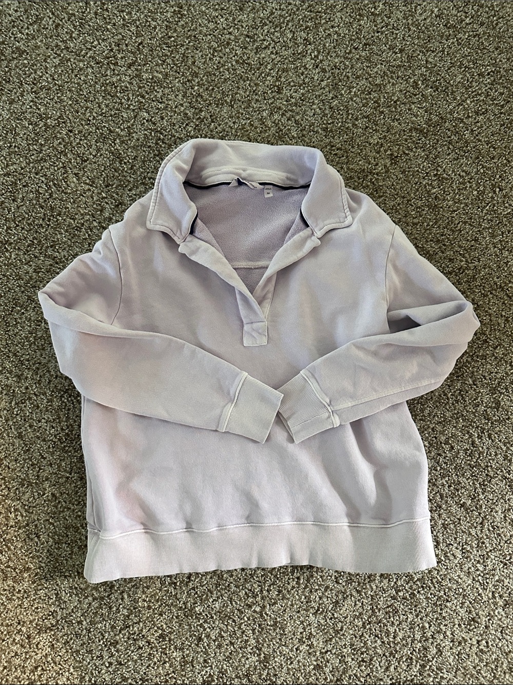 Vineyard Vines Light Lavender V‑Neck Pullover